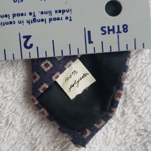 Wembley Dark Blue 100% Polyester Necktie / Suit Tie - Picture 10 of 13